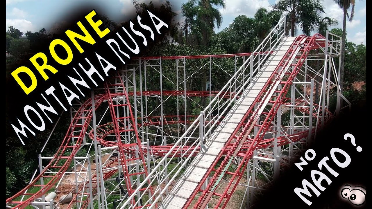 dronesense DRONE filma MONTANHA RUSSA no MATO wanzam fpv