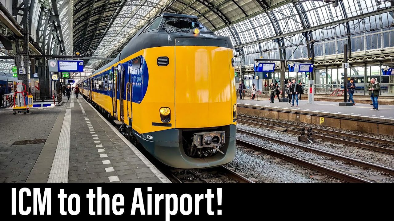 Train Cab Ride NL / Deventer - Amersfoort - Schiphol - Hoofddorp Opstel / ICM Intercity / Feb 2019