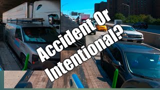 New York City Drivers Try To Intentionally Hit My Truck!  Not One, TWO!