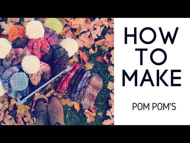 Tutorial · Pom-pom Canvas – Emmaknitty