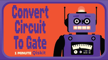 How do I Convert a Circuit to a Gate? 1 Minute Qiskit