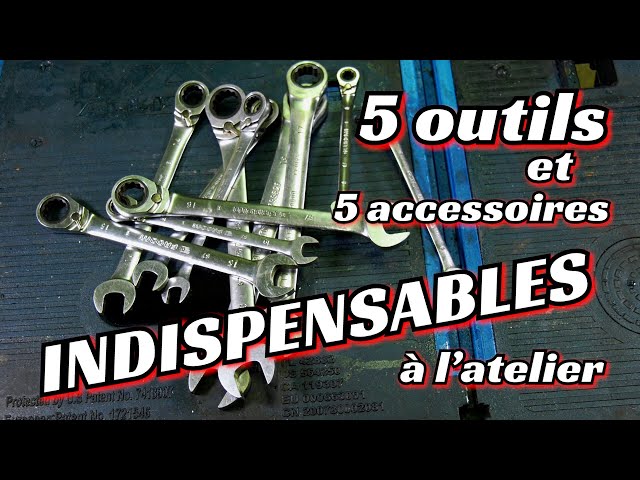 Les 5 OUTILS et 5 ACCESSOIRES les plus utiles pour faire sa mécanique moto  (avec 1 BONUS). 