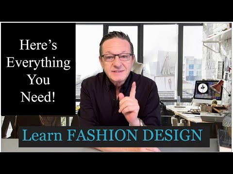 How To Learn Fashion Design The Easy Way!