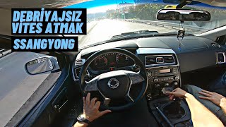 DEBRİYAJA BASMADAN VİTES ATIYORUM ! AKILLI DEBRİYAJ ? SSANGYONG KORANDO SPORTS