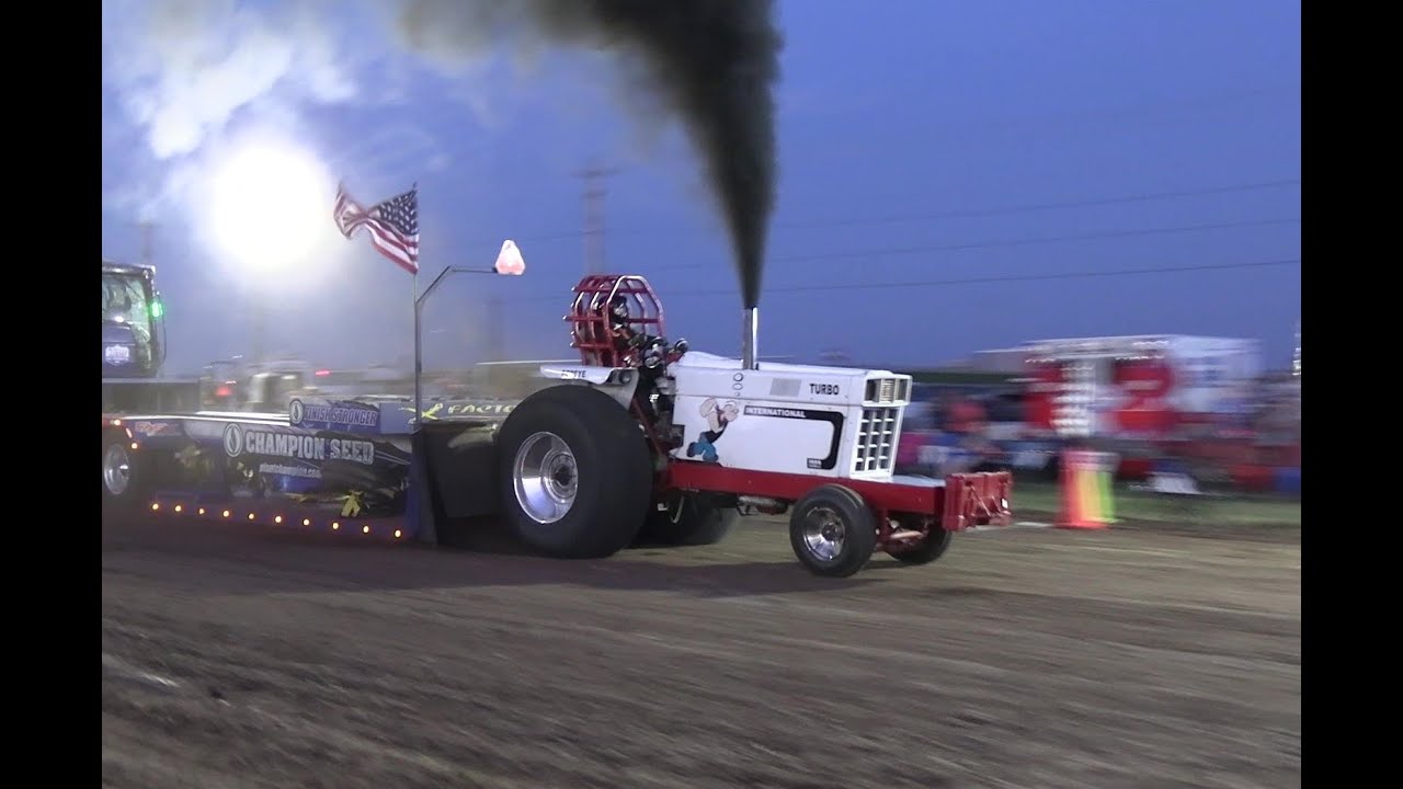 2022 Abilene, TX Hot Farm Tractor Pulling Night 2 YouTube