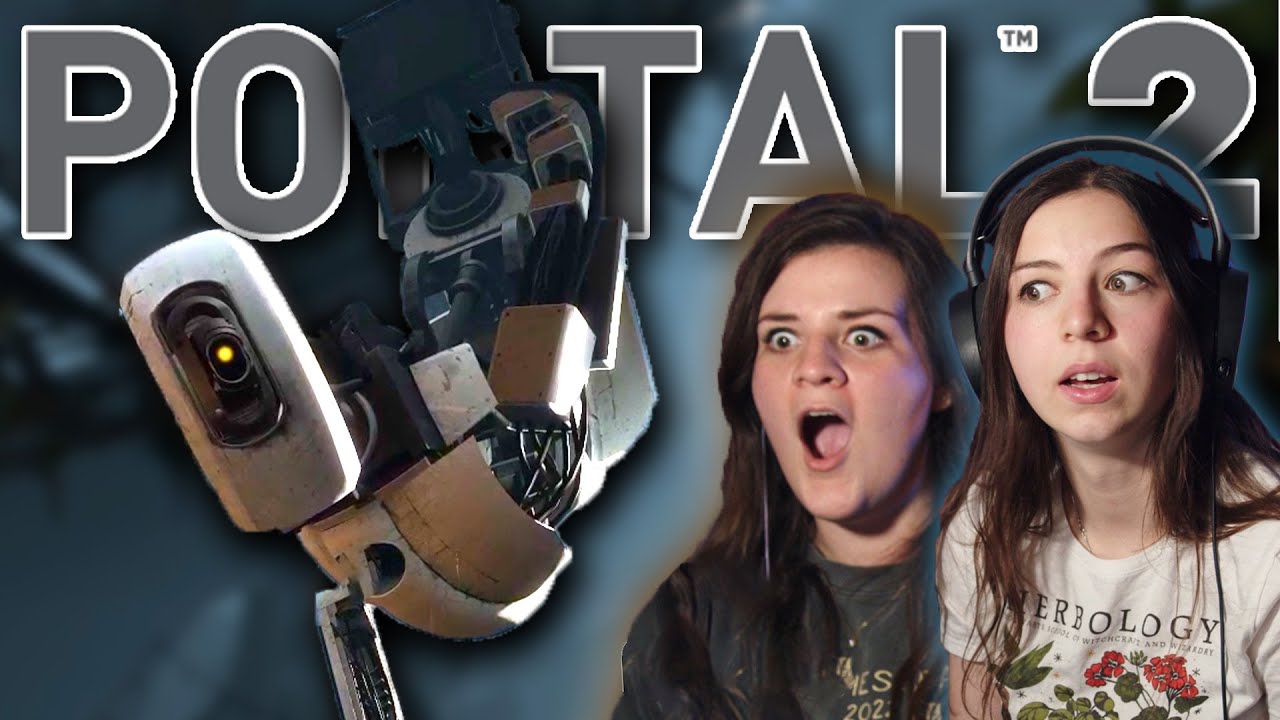 WAKING UP TO SUDDEN DEATH...and a Friend? | Portal 2 | Blind ...