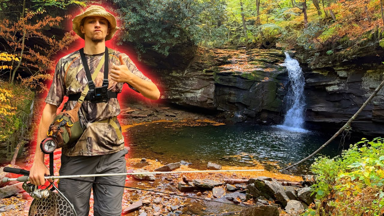 Hiking Over 20 MILES to Fish for BEAUTIFUL NATIVE Brook Trout (2 Day Camping/Fishing Adventure)