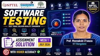 Software Testing Week 1 (July 2026) | Prof. Meenakshi D'souza - IIIT Bangalore