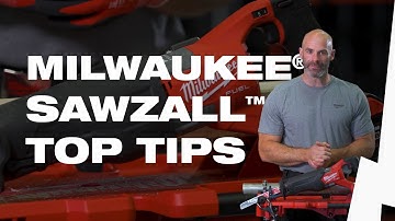 5 toptips voor het gebruik van uw MILWAUKEE® Sawzall™
