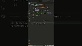 Celebrity How to use the map function in Python #shorts Wealth