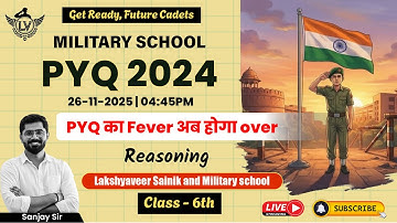 🔥🔥RMS Paper Solution 2024 Class 6🔥🔥 |Sanjay Sir| LV young warriors