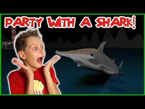 Shark Party Youtube - youtube sis vs bro roblox shark bite