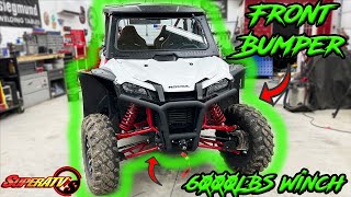 Honda Talon Front Bumper & 6000LBS Winch Install