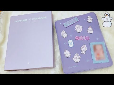 UNBOXING] BTS Winter Package 2021 | 방탄소년단 윈터 패키지