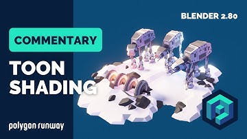 Toon Shading Tutorial for Blender 2.8 with Commentary