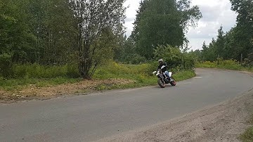 KTM SMC-R 690 LEO VINCE EVO 1 exhaust sound check witchout dB killer