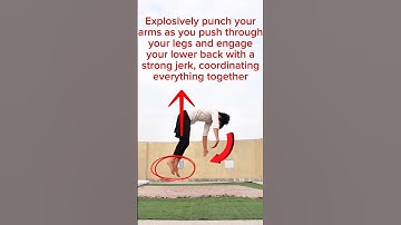 Front flip Technique ✅ How to do Front flip At home 👍. #frontflip #tutorials #shortfeed