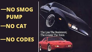 How To De-Smog a Third Gen F-Body (the Cheap Easy Way!)