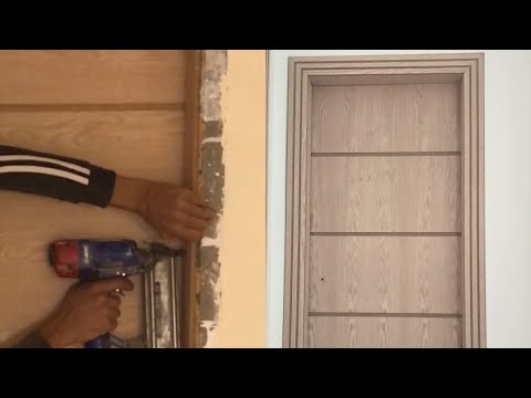 ازاي تجدد حلق الباب الخشب فن النجاره  