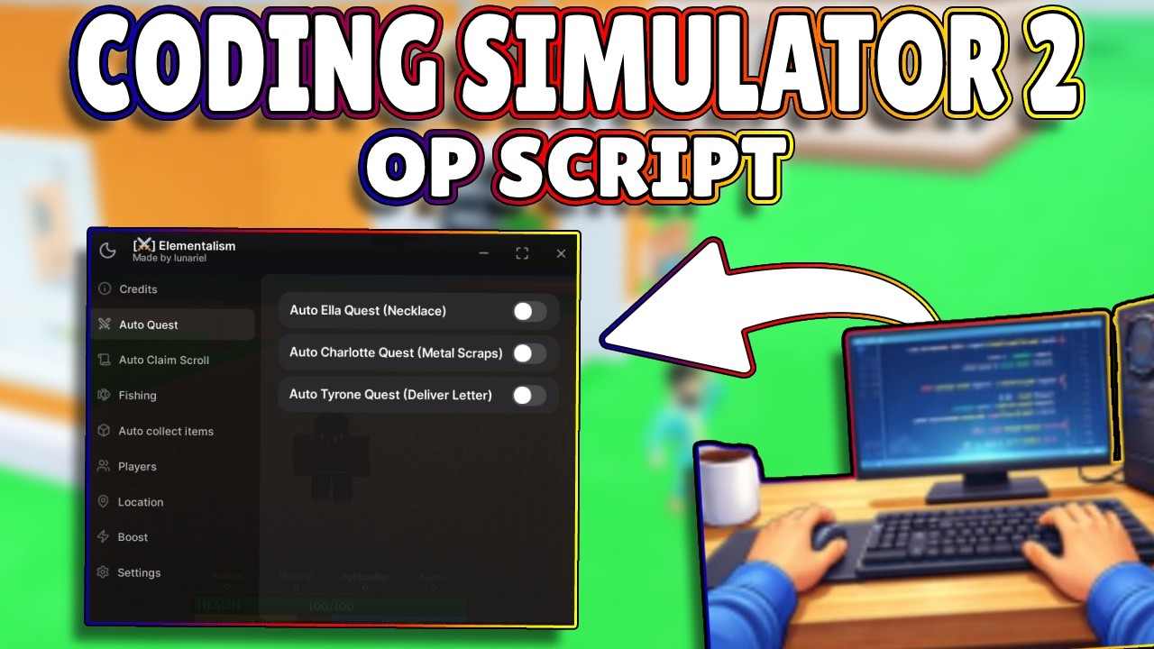 *NEW* Coding Simulator 2 OP Script (PASTEBIN) 2026 - YouTube