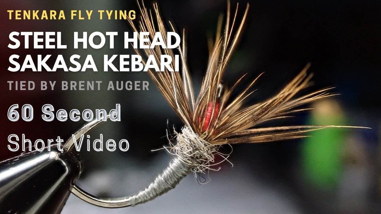 Steel Hot Head Sakasa Kebari - Tenkara Fly Tying Video — DRAGONtail Tenkara