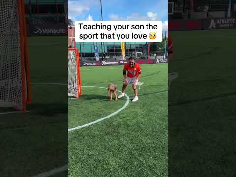 He’s almost got the cradle down 👏 (via @DenverOutlaws/TT)