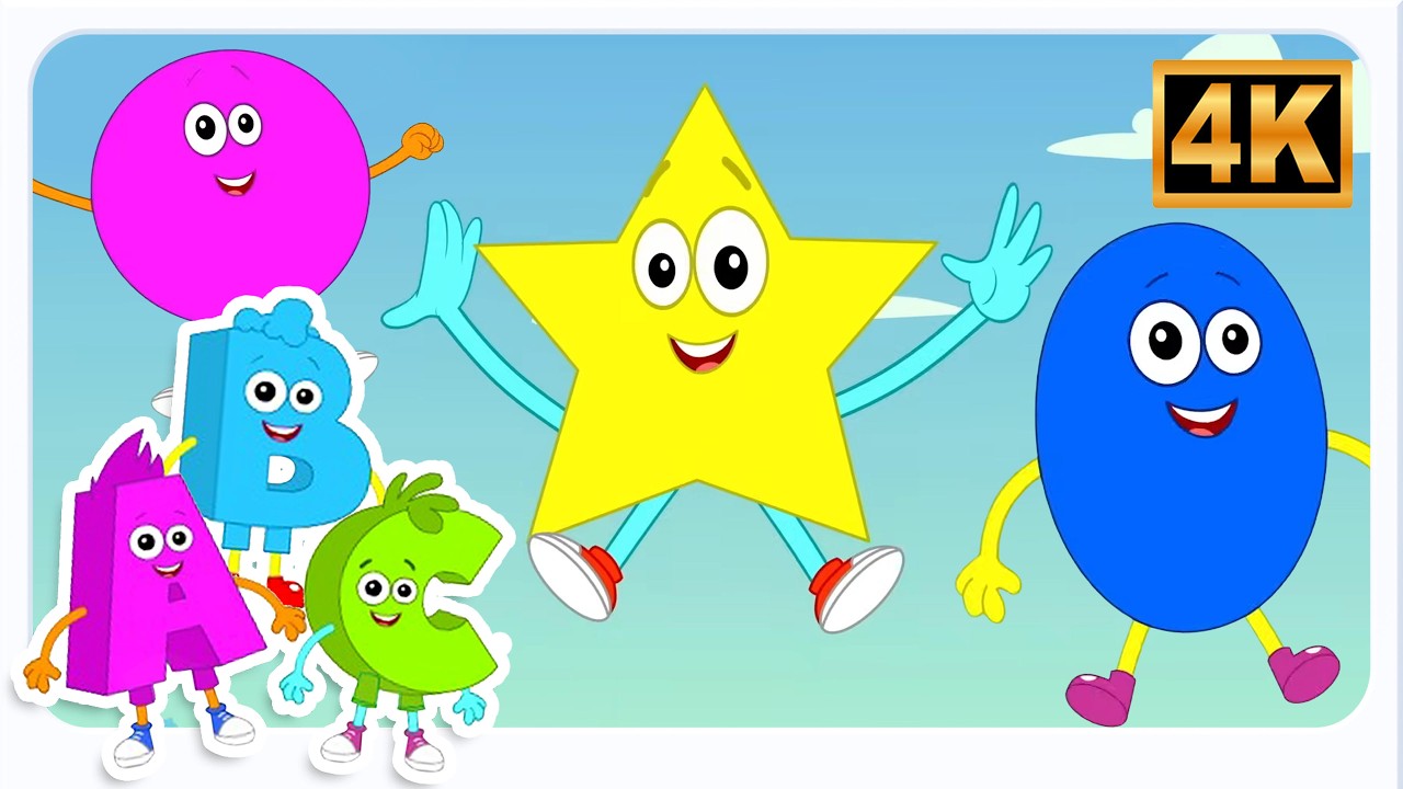 Five Little Shapes & More Nursery Rhymes And Baby Songs by Mr Alphabet