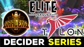 DECIDER SERIES !!! TEAM DARLENG 2.0 vs TALON ESPORTS - ELITE LEAGUE SEA QUALIFIERS DOTA 2