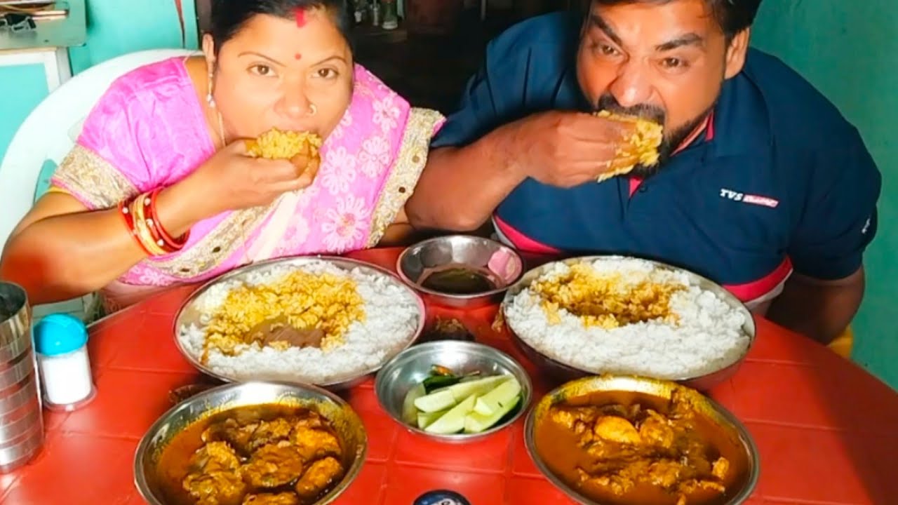 ଚିକେନ ଝୋଳ 🤤 ଉଷୁନା ଭାତ 🍚 ,ଲମ୍ବା କାକୁଡି 🥒🧅🌶️🫰🤤