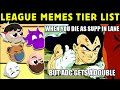 League of Legends Memes Tier List