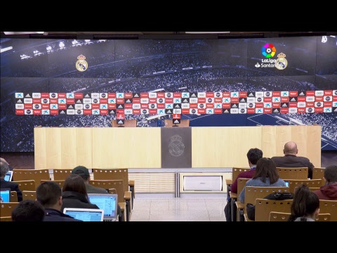 Rueda de prensa Real Madrid vs Girona FC - Rueda de prensa Real Madrid vs Girona FC