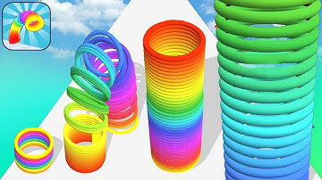 SLINKY HOP - Max Levels Free Gameplay Walkthrough (Android,iOS) Latest Update