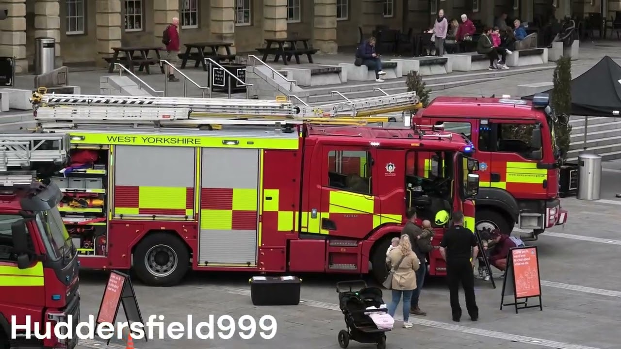 West Yorkshire Fire And Rescue Service Christmas video Firefighters singing Lonely This Christmas