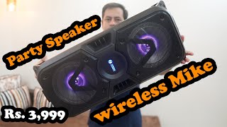 Zoook Rocker Thunder Plus 40 W Bluetooth Party Speaker with wireless mic for Rs 3999