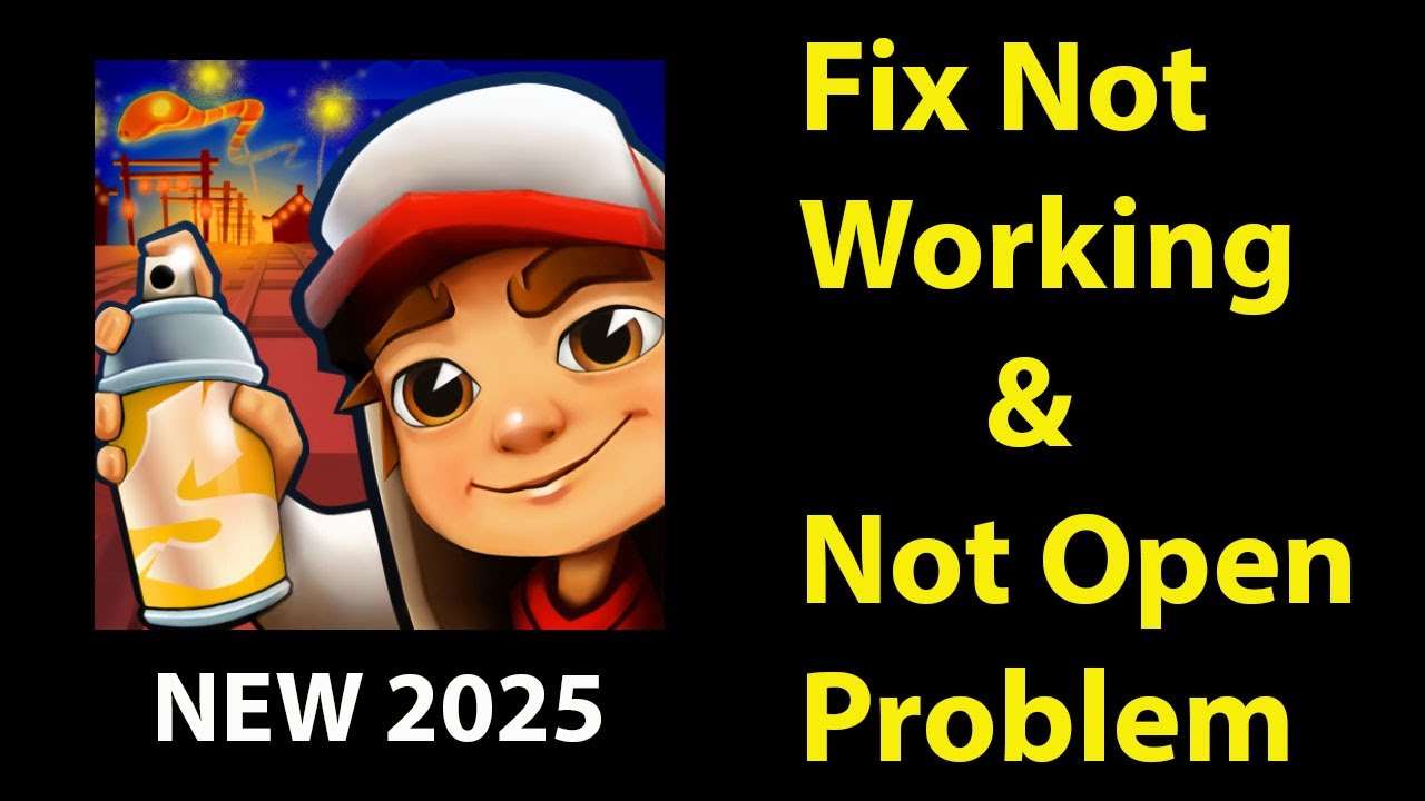 How To Fix Subway Surfers App Not Working | Subway Surfers Not Open ...