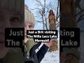 Just a Brit visiting The Mille Lacs Lake Mermaid! #english #british #unitedkingdom #minnesota #usa