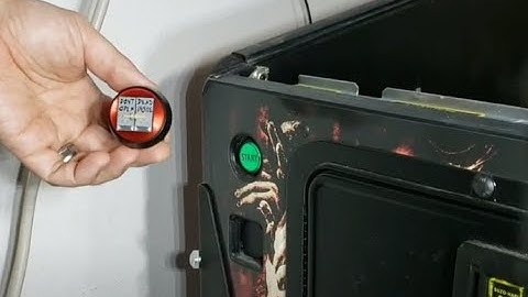 Replacing recessed pinball start buttons (e.g., prior-era Stern, 90s WMS)