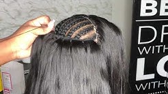 How to sew in bundles | Frontal sew in | HAIRBYERICKAJ.COM