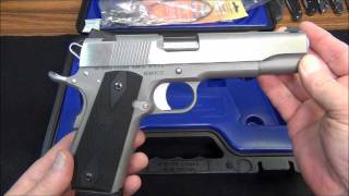 Dan Wesson Razorback Heritage 1911 .45 ACP SS Unboxing + Shooting Video + Detail Strip