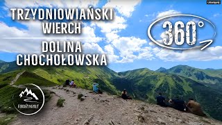 Szlak - Trzydniowiański Wierch ➡️ Dolina Chochołowska  - całe przejście - film 360°