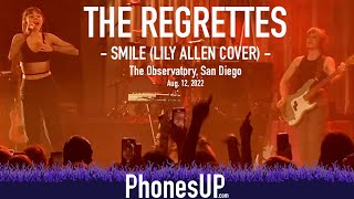 Smile (Lily Allen Cover) - The Regrettes - San Diego - 8/12/22 - PhonesUP