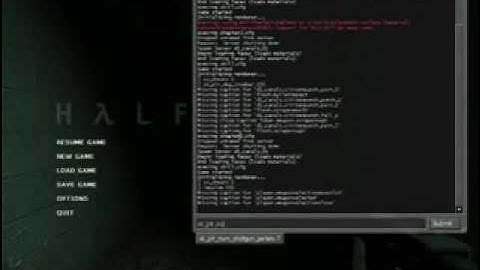 Half Life 2 PC Cheats Sam9908  part. 1