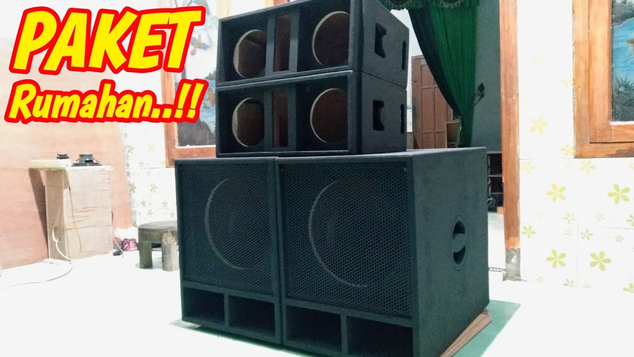REVIEW BOX SPEAKER MINI SCOOP 12 INCH + LINE ARRAY 6 INCH