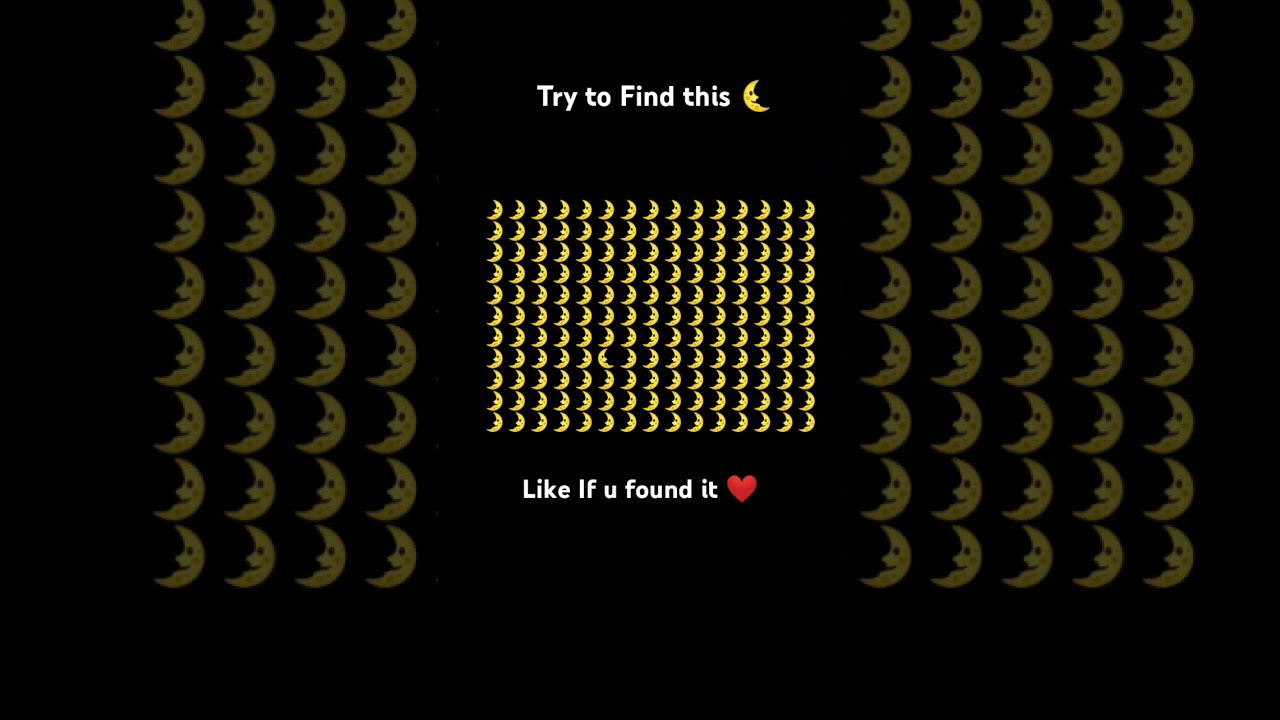 Try to find it.