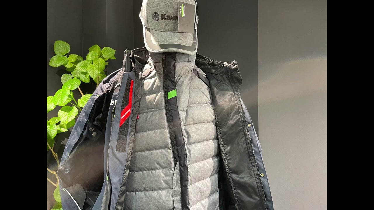 カワサキ×クシタニコラボ アロフトフードジャケット入荷しました - YouTube