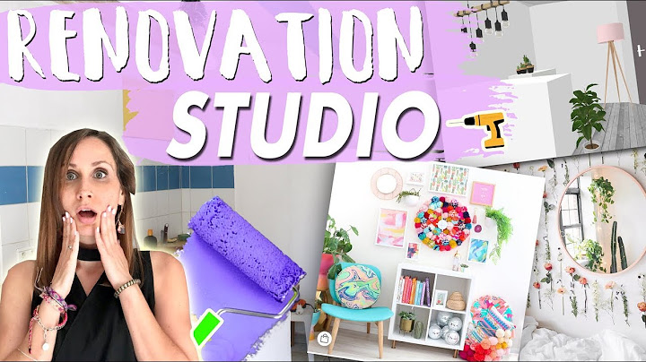 TRANSFORMATION DE MON STUDIO DIY | ROOM TOUR & PREPARATION TRAVAUX  (room makeover part 1)
