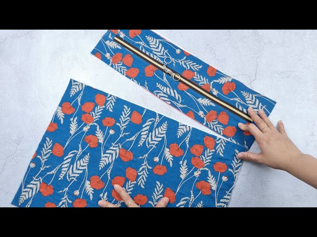 A Zippered, Lined Tote Bag Tutorial - YouTube