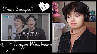 Dimas Senopati & Tenggo Wicaksono - Heal the World - Michael Jackson [Reaction Video] So Much Calm!