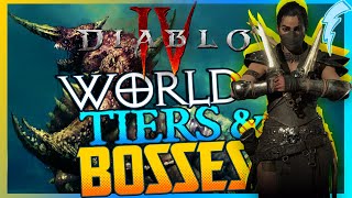 World Tiers & Bosses, Sacred & Ancestral Gear 『DIABLO IV』
