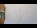 Construcción de un arco ojival y un arco carpanel  / 3ro de secundaria / video 10